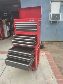 Craftsman tools box..H..58..W..27..D..18