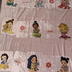 Baby princess blanket