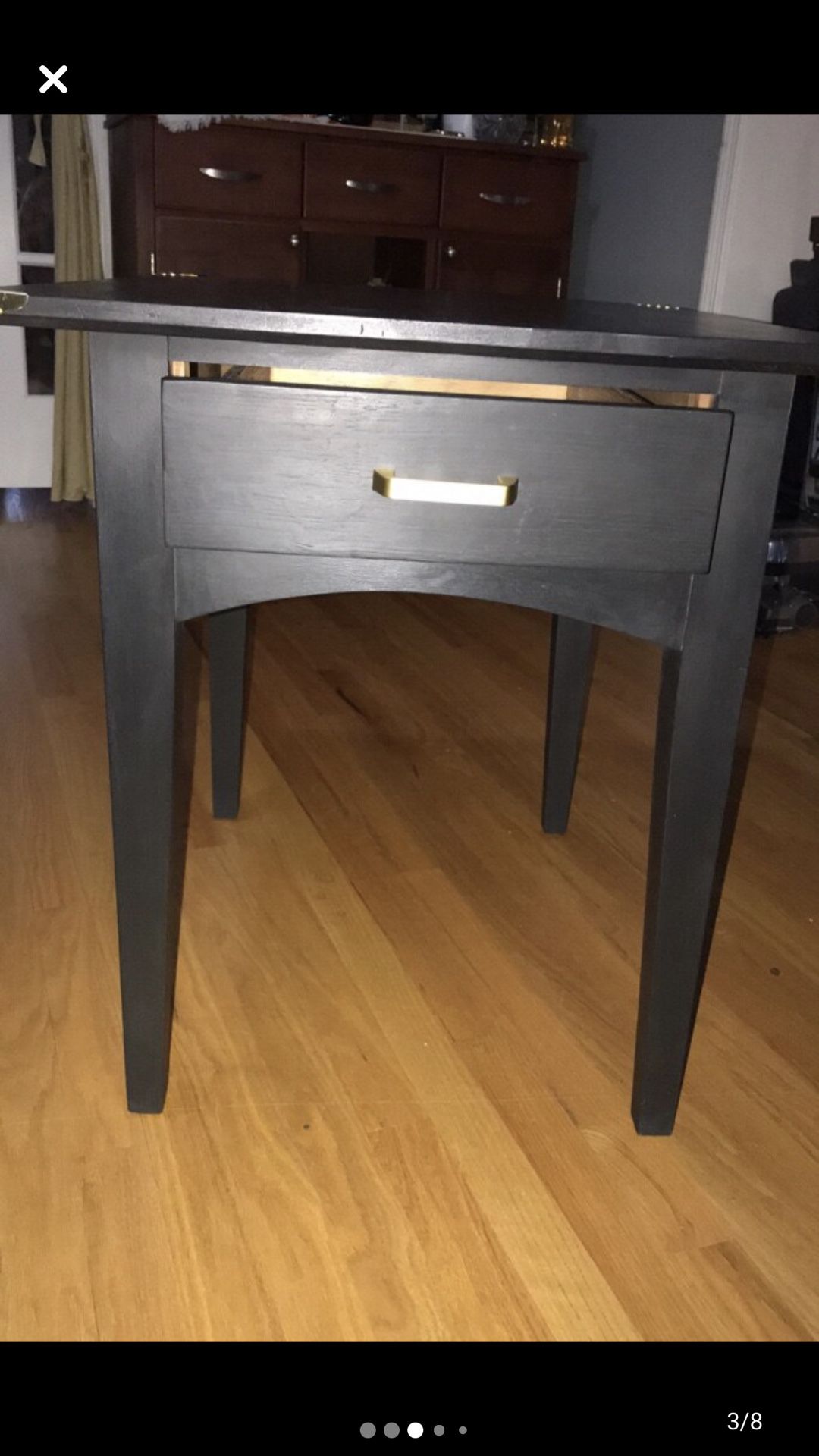 Sofa Side table with storage