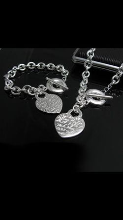 Sterling silver stamped 925 two piece set! Get yours today!