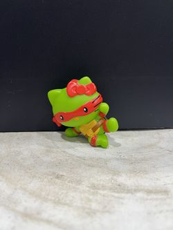 2025 Mcdonalds Hello Kitty & Teenage Mutant Ninja Turtle Loose toy. no box