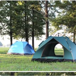 2-4 Person Automatic Pop-Up Outdoor Tent Camping Backpacking Tents Waterproof 