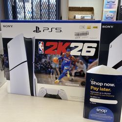 PlayStation 5 Disk edition W/NBA 2k26