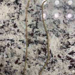 14k Gold Rope Chain 