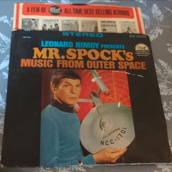 Leonard Nimoy Mr. Spock's Music From Outer Space Vinyl LP