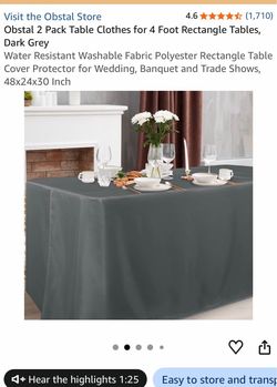 OBSTAL TABLECLOTH COVER