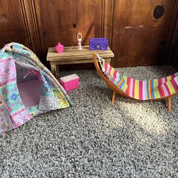 Barbie goes Camping