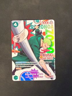 Round 1 RORONOA ZORO One Piece TCG Promo PRB02-006 ENGLISH NM