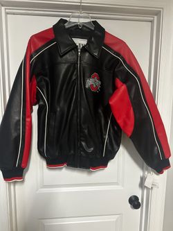 Ohio State Leather Jacket *Large* *NEW*