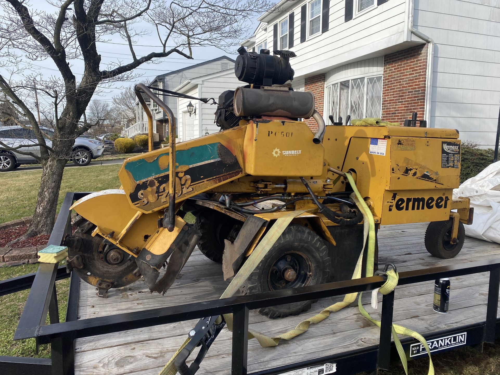 Vermeer SC 252 Stump Grinder