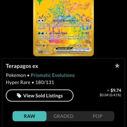 Pokemon Tcg Terapagos Ex (gold)