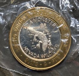 Silver $10 Casino Coins - .999 pure silver