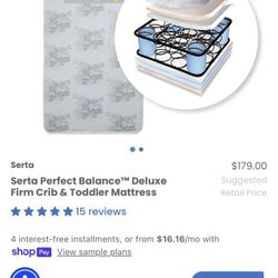 Serta Infant Mattress 