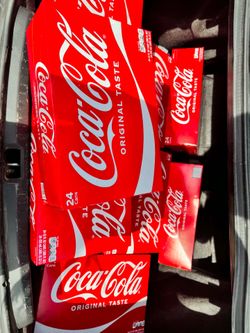 6 boxes of coke (24 cans)