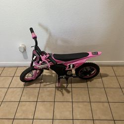 pink dirt bike 