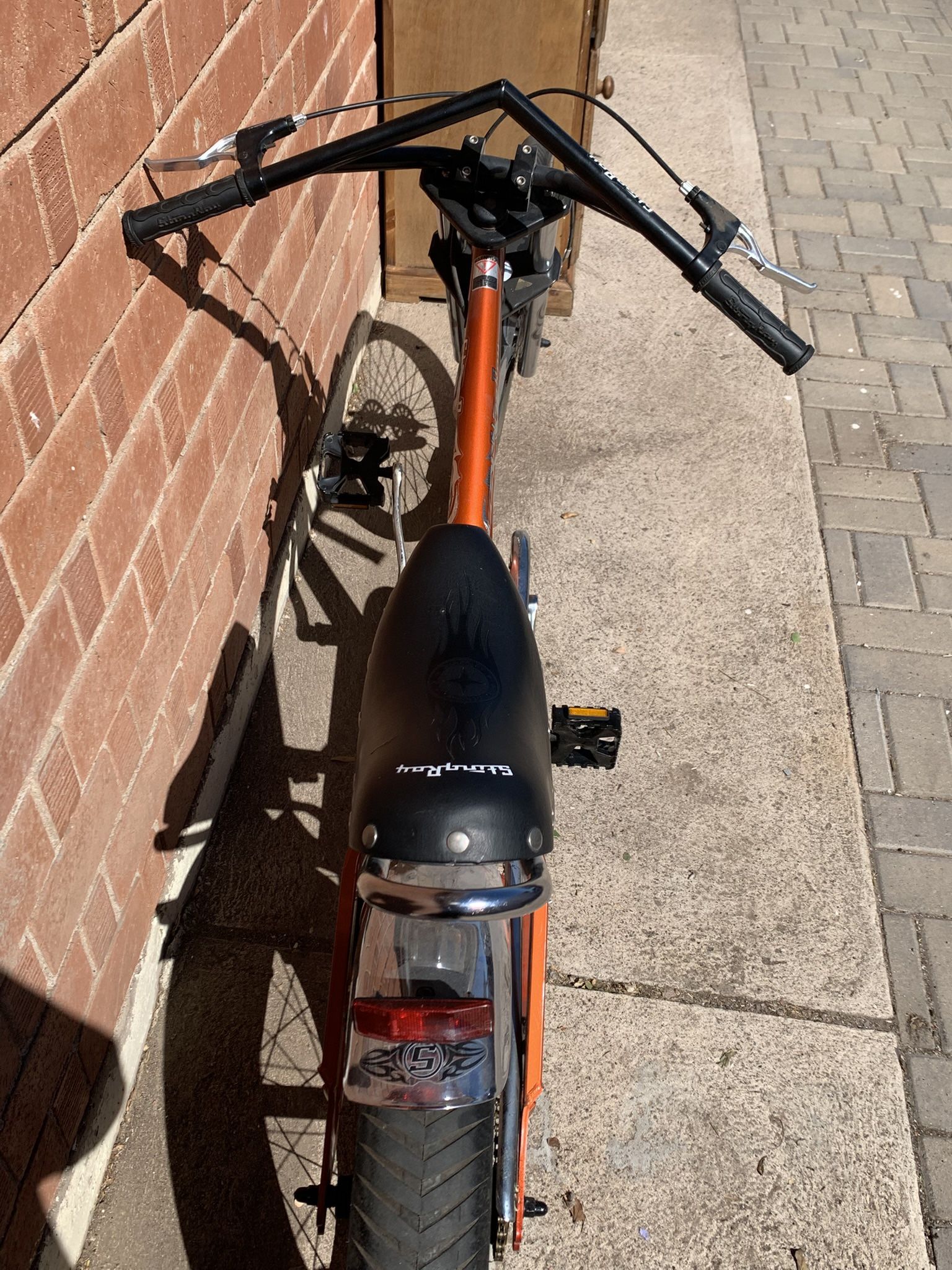 Classic Old School Schwinn StingRay Bike Orange
