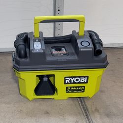 Ryobi Shop Vac 3 Gallon Wet / Dry