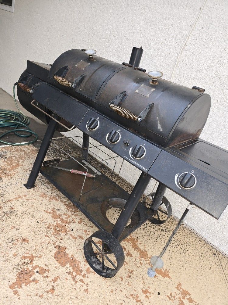 Bbq Grill Propane, Charcoal, Offset Smoker