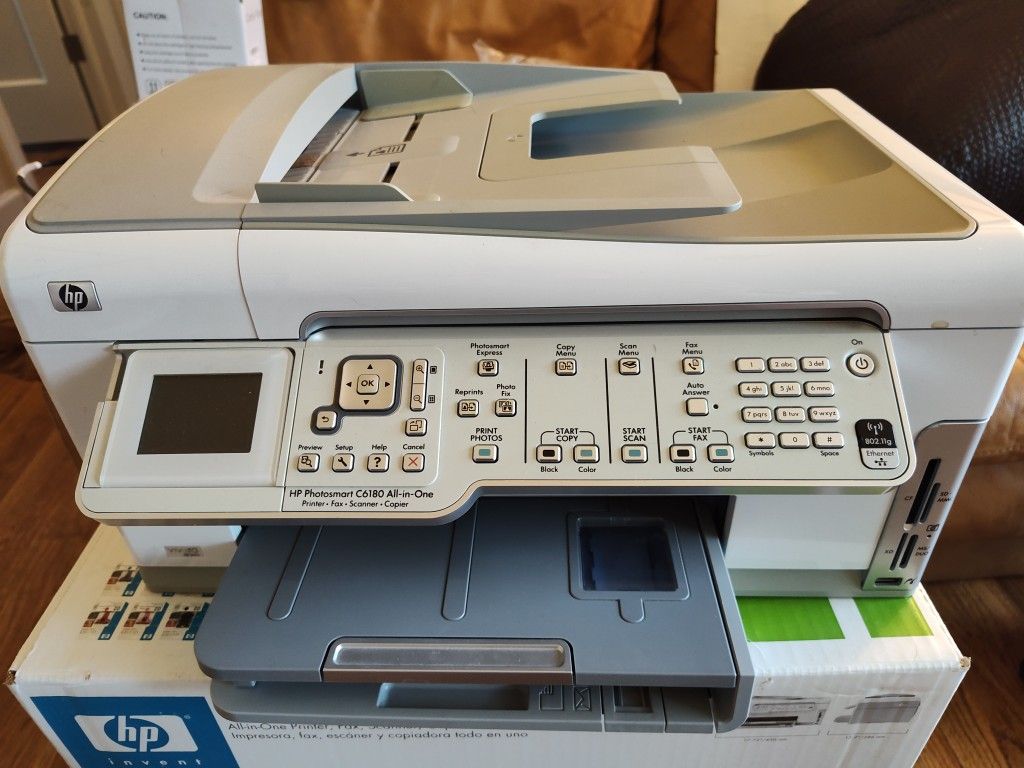 HP Photosmart C6180 Inkjet Printer