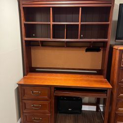 Stanley Furniture Desk & Hutch W/Chair Included