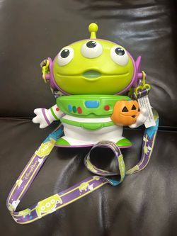 Disney Parks 2024 Halloween Toy Story Buzz Lightyear Alien Pumpkin Sipper New