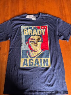Free Brady Again Navy Graphic T-Shirt
