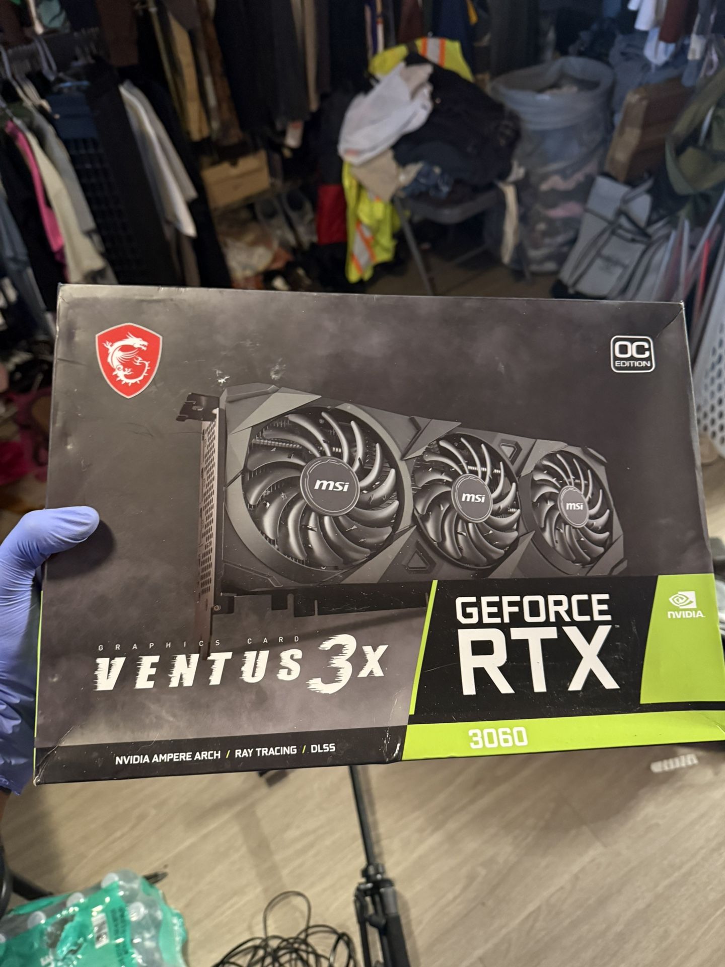 MSI Gaming GeForce RTX 3060 Ventus 3X 12G OC Graphics Card