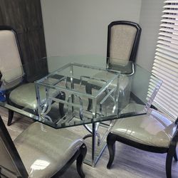 Stylish Glass Dining Table