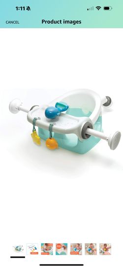 Summer InfantBaby Bathtub Seat with Toys, Backrest, Suction Cups - My Bath Seat by Summer Infant