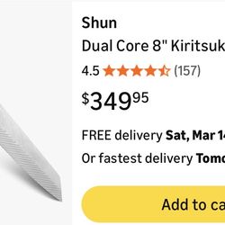 Shun Dual Core 8" Kiritsuke Knife