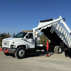 2007 GMC C7500 16' Grapple Dump Truck