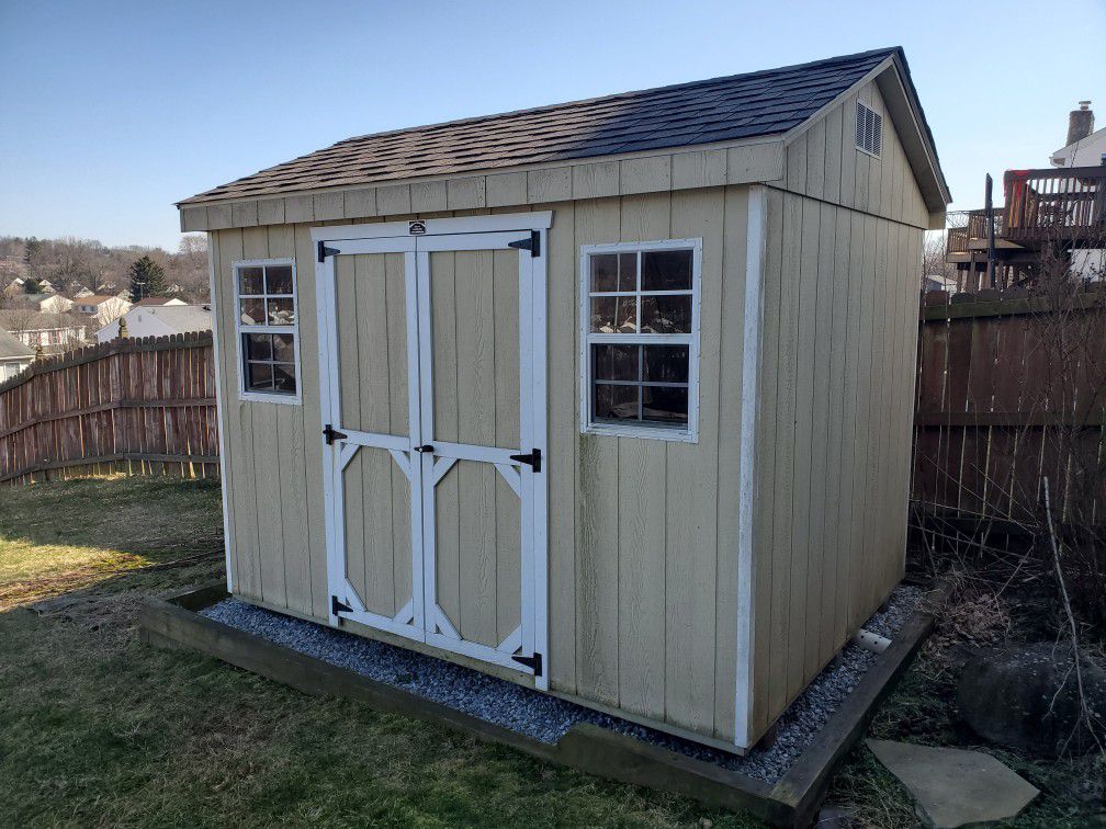 8'x10' Amish built shed - barely used