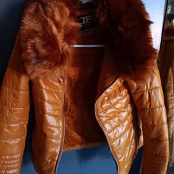 Xxs Women Coat Fox Red /Brown 