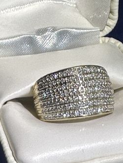14 Kt Gold 1.20ct Brilliant Diamond Ring. Women