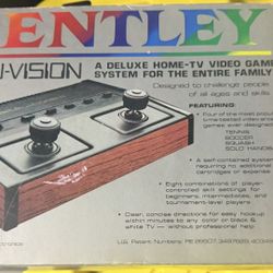 Vintage Bentley COMPU-VISION Home TV Video Game System (FOR PARTS / AS-IS) 1970’s to mid 1980’s