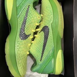 2020 Kobe 6 Grinch Size 11