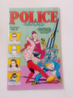 Police Comics #1. 1st. Plastic Man.