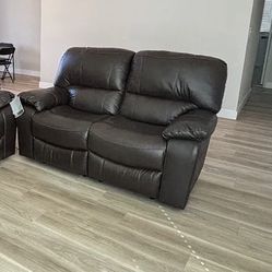 Electric Leather Recliner 
