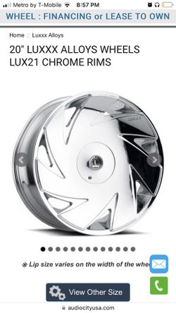 Summer Time Special Luxx Chrome 20” Rims And Tires OBO