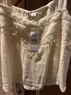 New blouse .. size L .. $10.00 firm