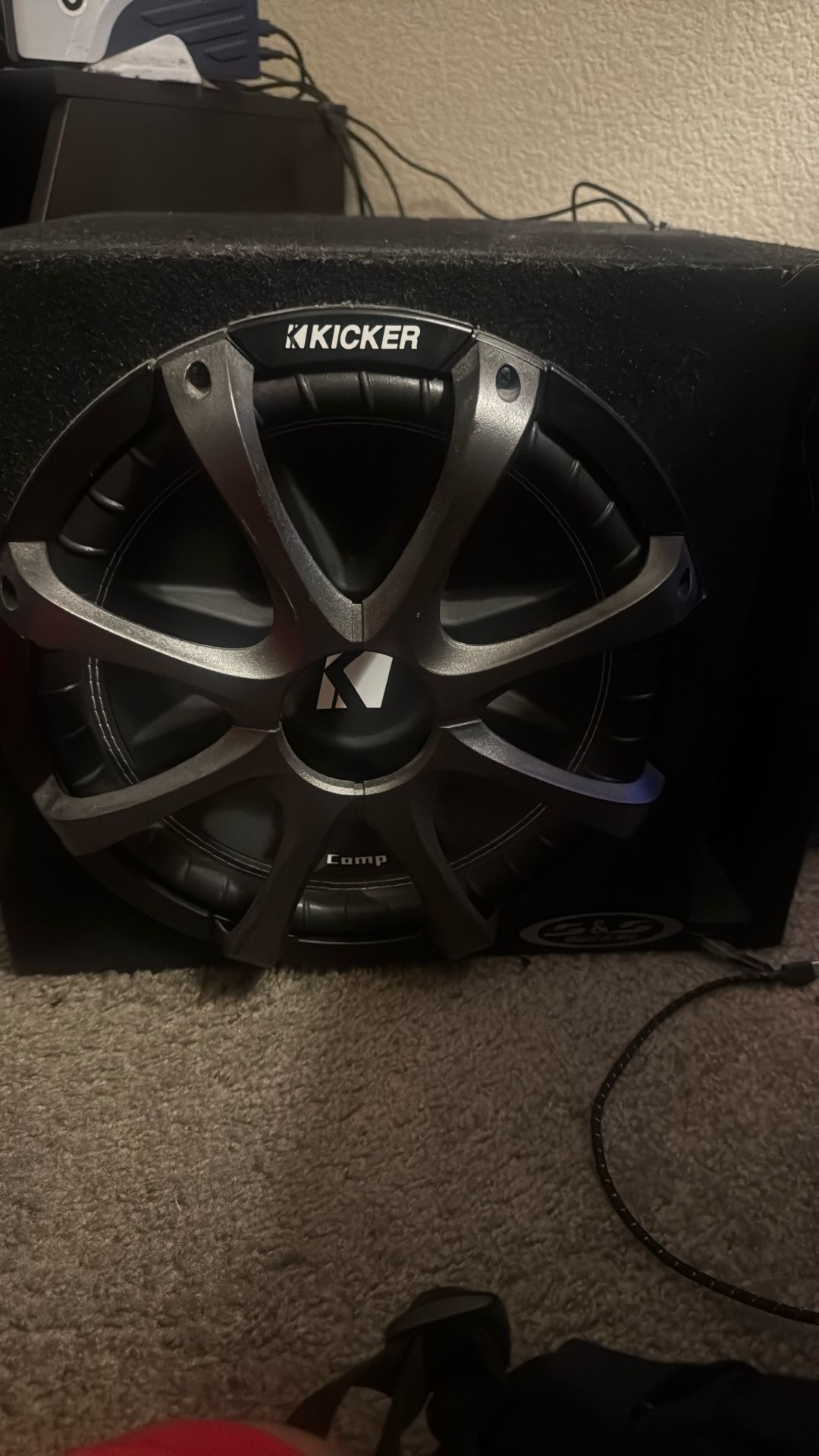 12 Inch Kicker With amplifier