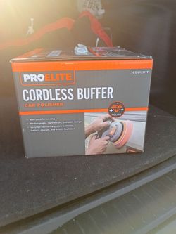 **Pro Elite Cordless Buffer Car Polisher**