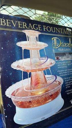 Beverage fountain used once nearly new!!