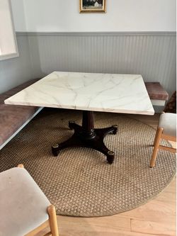 Faux Marble Table