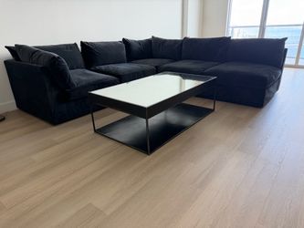 Marcel 122" Fabric Modular 3 Piece Sectional Sofa By Nate + Jeremiah