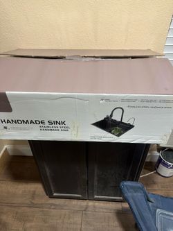 Brand new kitchen sink