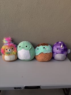 Squishmallows / 6 squishmallows / kids plush toys/ collector stuffed animals