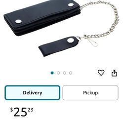 Bikers Wallet With Chain