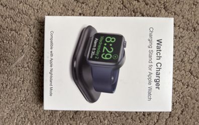 Watch Charger White Color