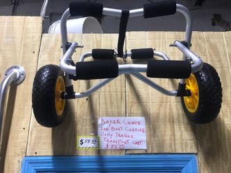 Kayak canoe ,Jon boat ,transport cart
